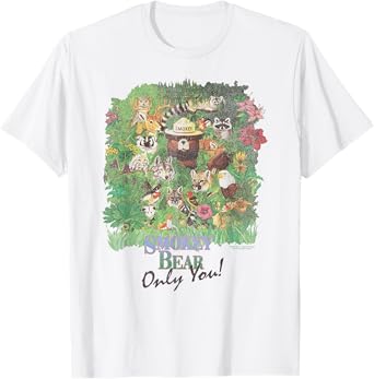 Smokey Bear Only You! 90's Vintage Wildlife Scene T-Shirt