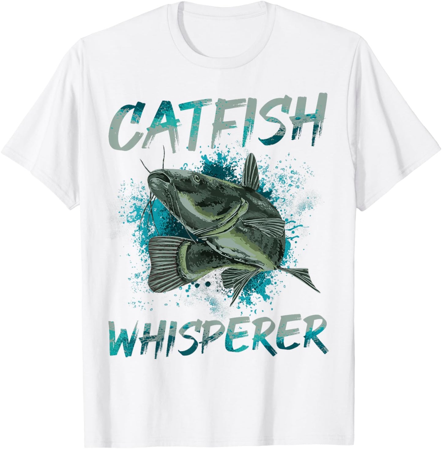 Catfish Whisperer Angling Fisherman Angler Catfishing T-Shirt