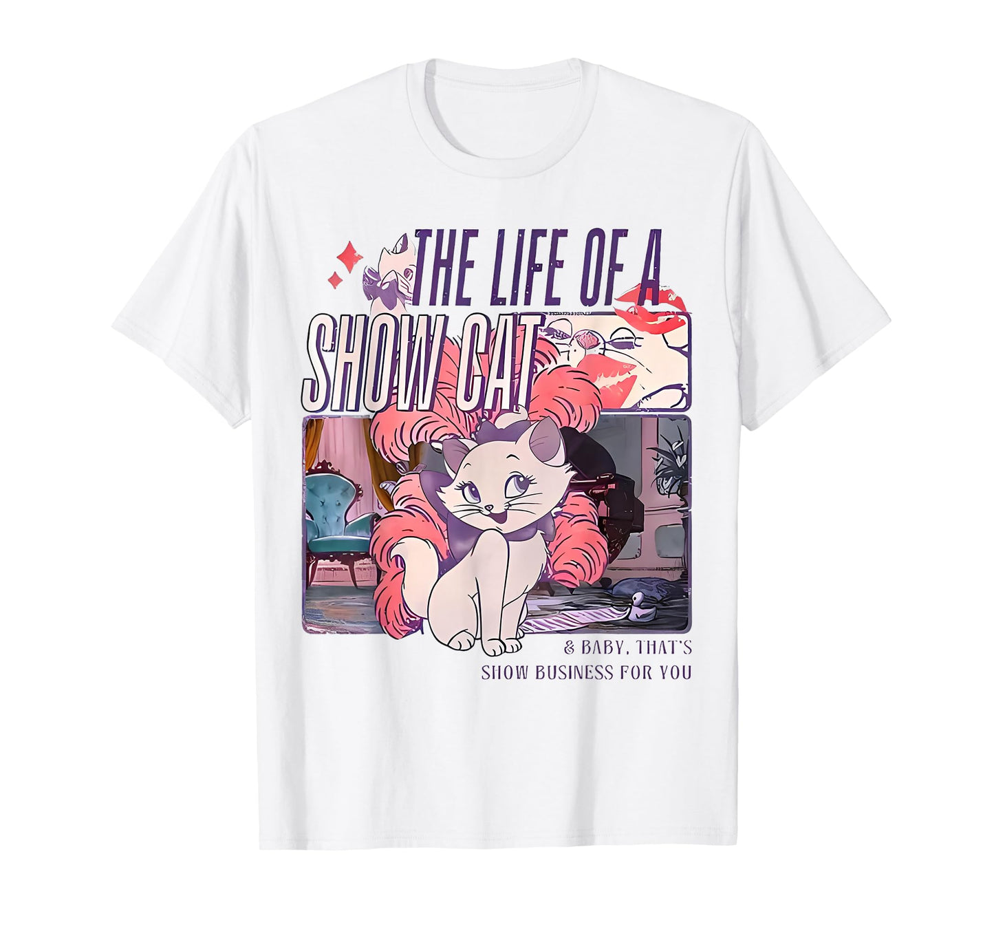 The Life of A ShowCat,Family Holiday Vacation Trip,Cat Lover T-Shirt