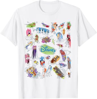 Disney Ink and Paint Masterpieces of Animation with Logo T-Shirt