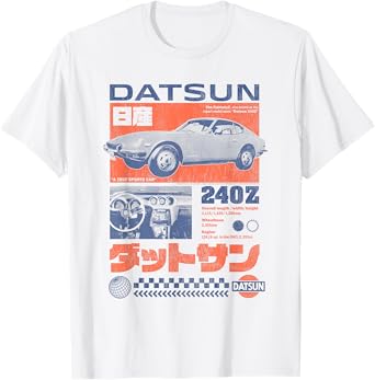 Nissan Datsun 24OZ Retro Advertisement Vintage Car T-Shirt