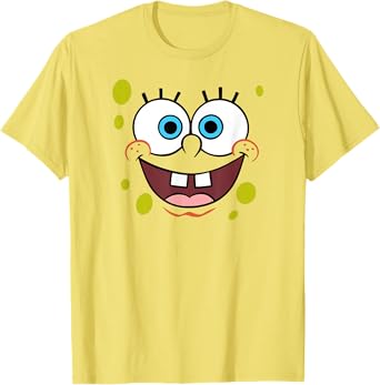 SpongeBob SquarePants Halloween Smiling Big Face Costume T-Shirt