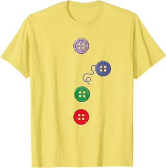 Four Groovy Buttons Blue Cat Funny Halloween Costume Kids T-Shirt