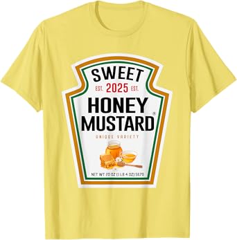 Honey Mustard DIY Halloween Costume Matching Group Funny T-Shirt