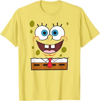 SpongeBob SquarePants Halloween Happy Big Face Costume T-Shirt