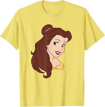 Disney Beauty and the Beast Princess Belle Big Face Costume T-Shirt