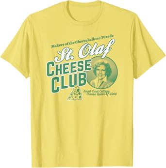 The Golden Girls St. Olaf Cheese Club Rose TV Show T-Shirt