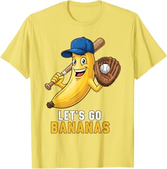 Funny Boys Banana T-Shirts Gifts Merch Shirt Lets Go Bananas T-Shirt