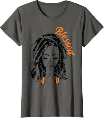 Melanin Poppin Black Girl Magic Plus Size Faith Based Tee T-Shirt