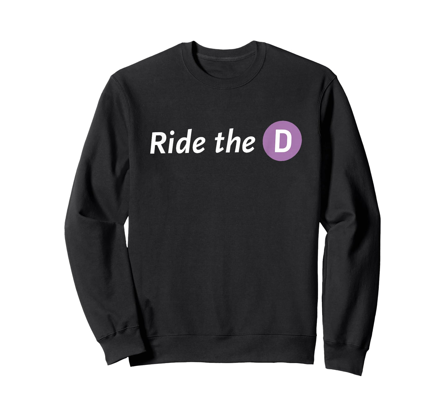 Metro Ride The d Tee T-Shirt - Sweatshirt | Black