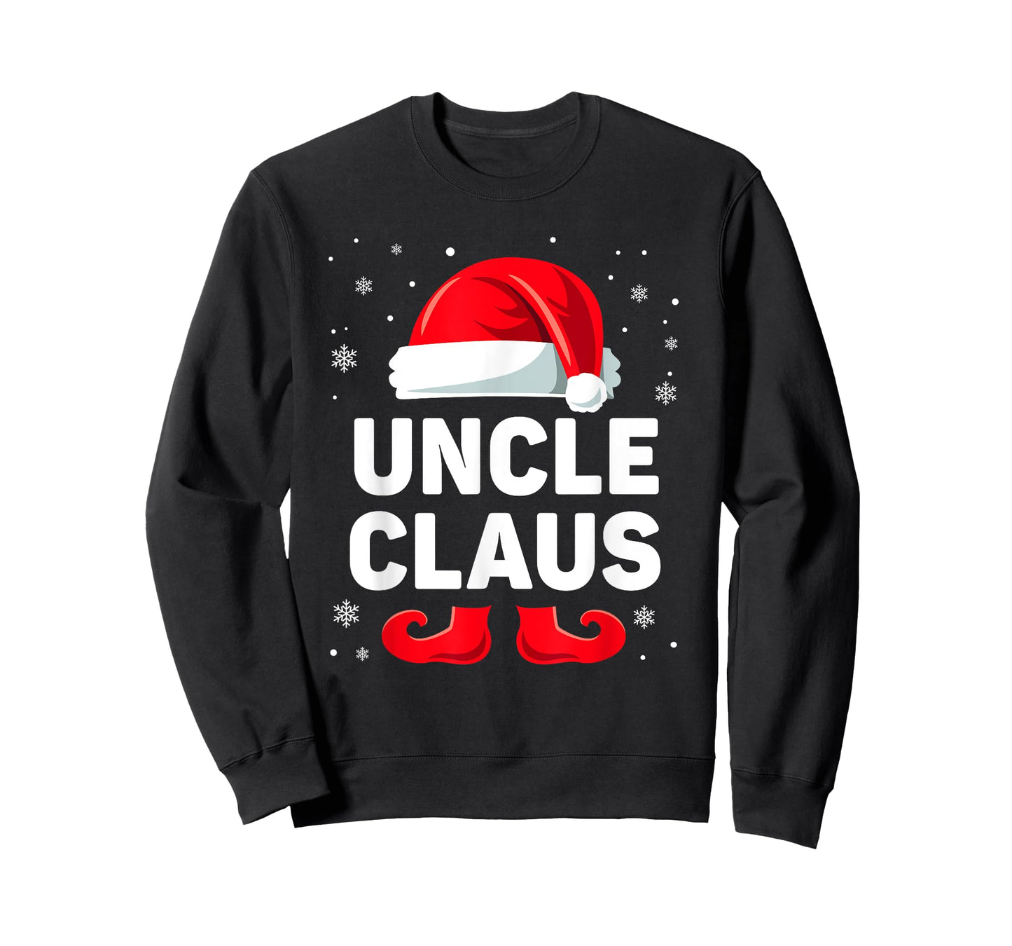 Uncle Claus Christmas Matching Family Group Funny Xmas T-Shirt