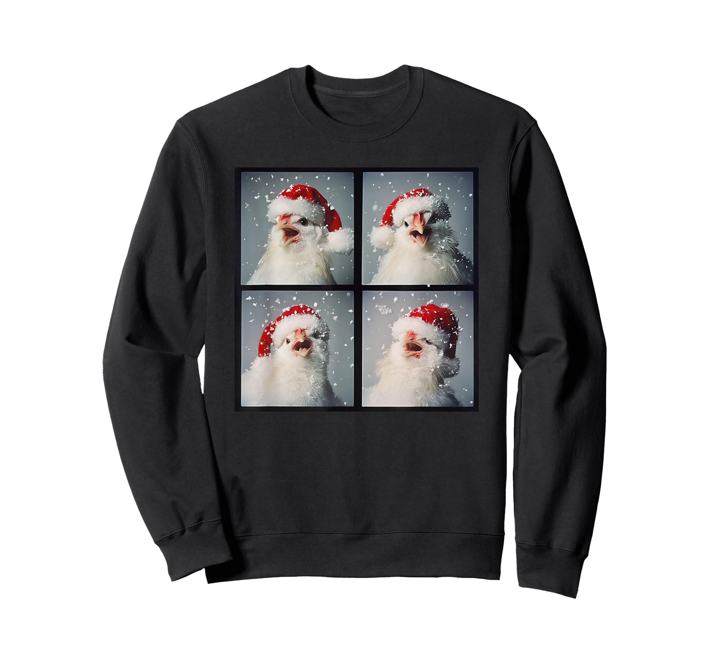 Chicken Farm Bird Men Kids Women Christmas Silkie Chicken T-Shirt