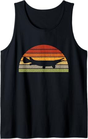 Alligator Gar Fishing Graphic Freshwater Fish Tank Top