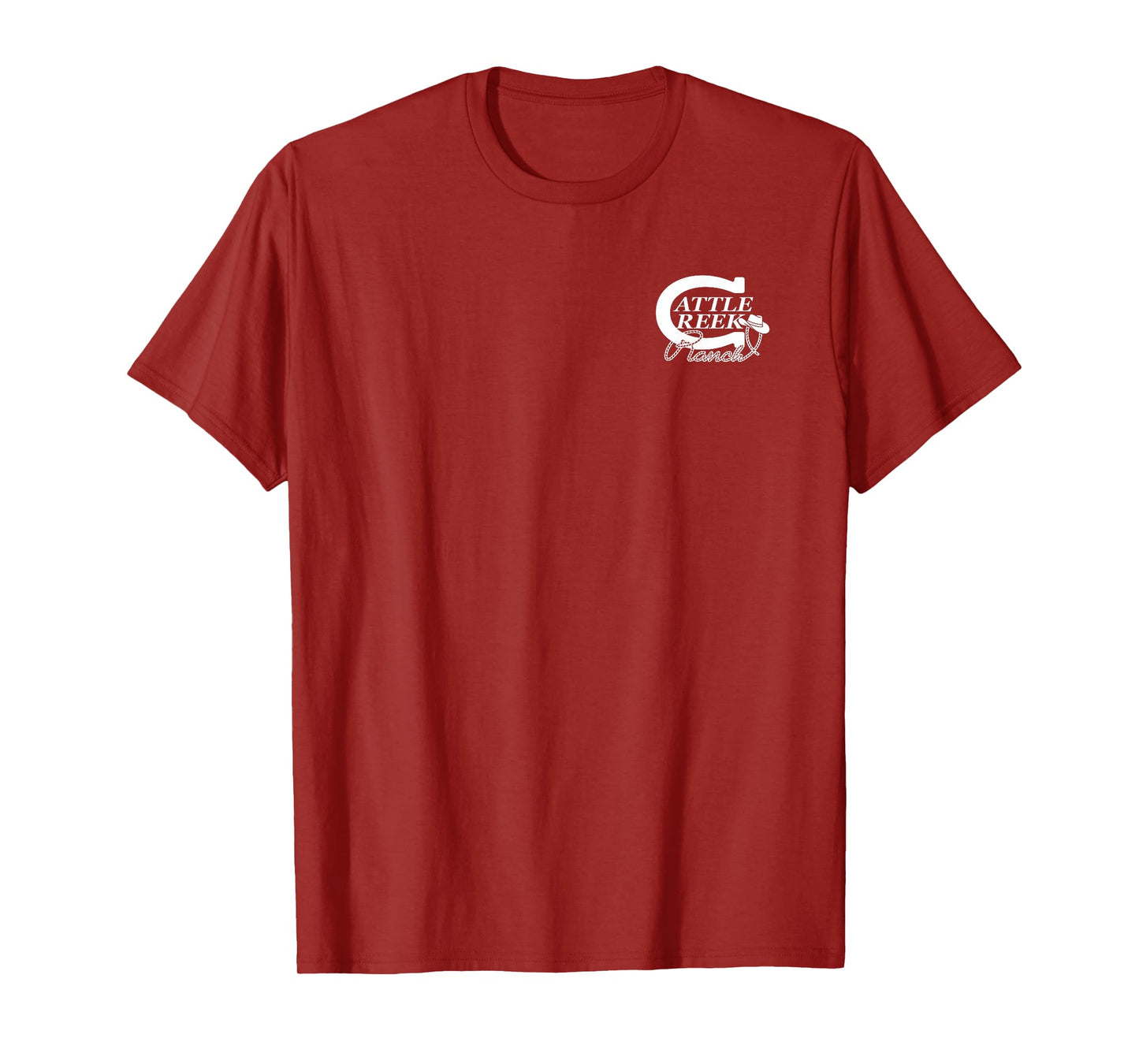Cattle Creek Bull Riding Solid Logo T-Shirt