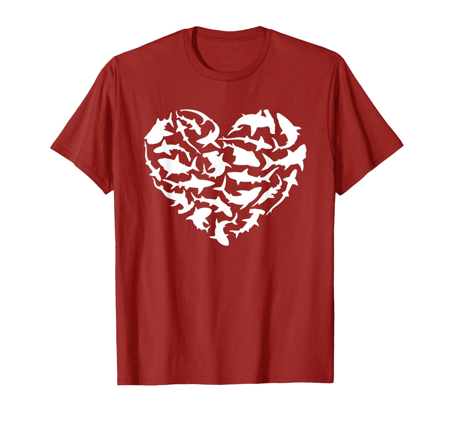 Shark Heart I Love Sharks Shark T-Shirt