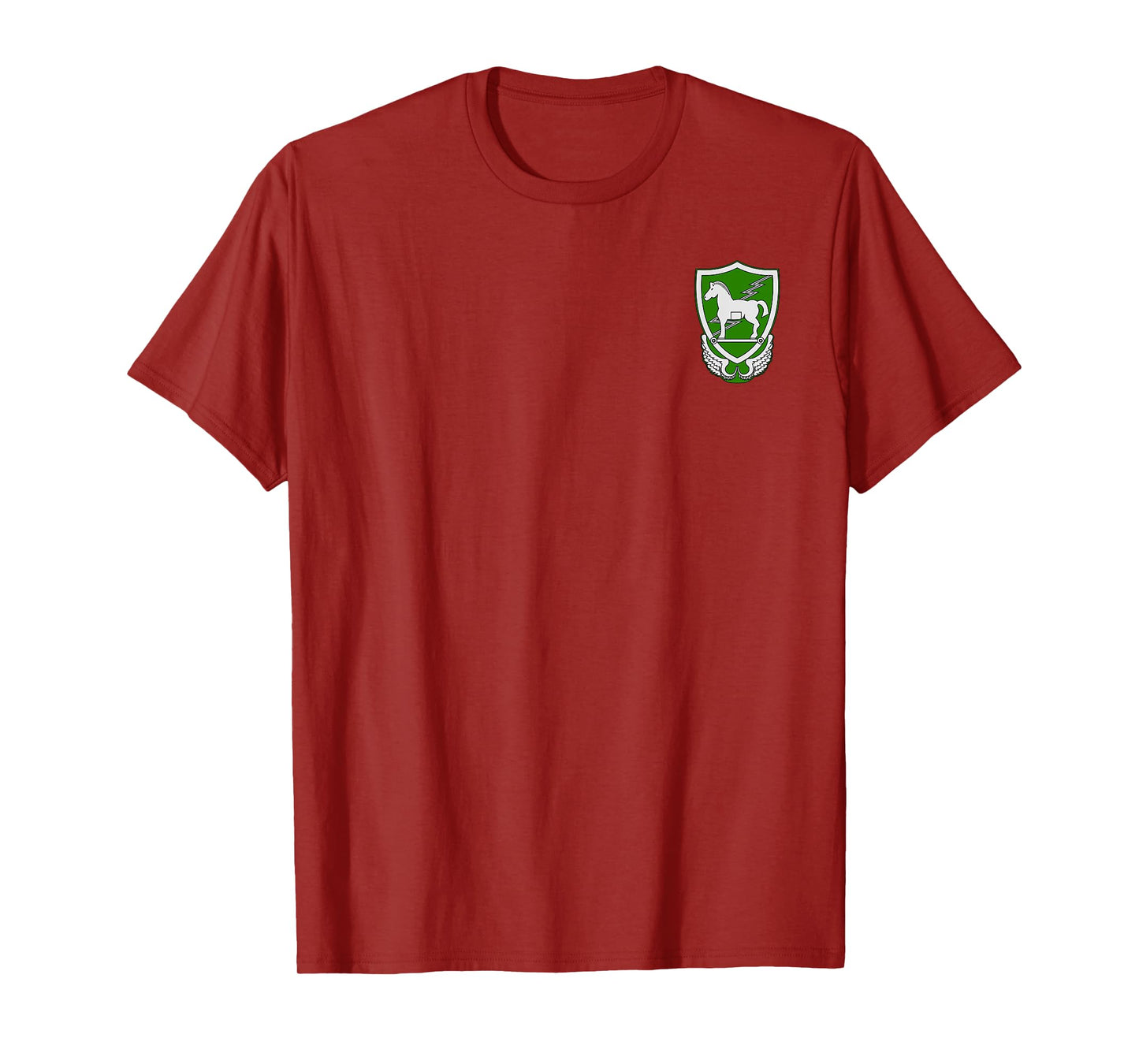 US Army 10th Special Forces Group Trojan Horse Badge Design T-Shirt