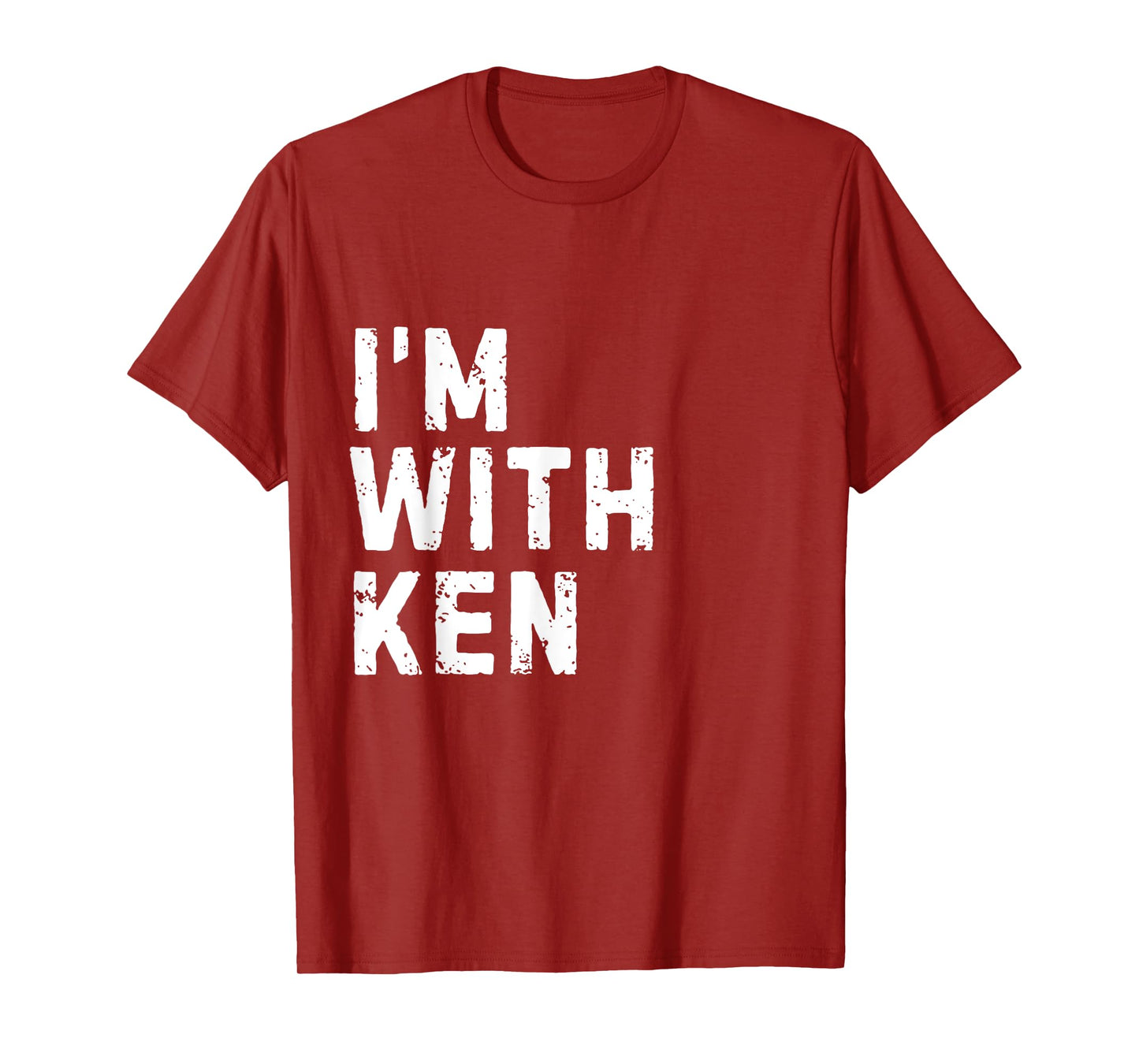 Funny Ken "I'm with Ken" Bachelor Ken Birthday Ken T-Shirt
