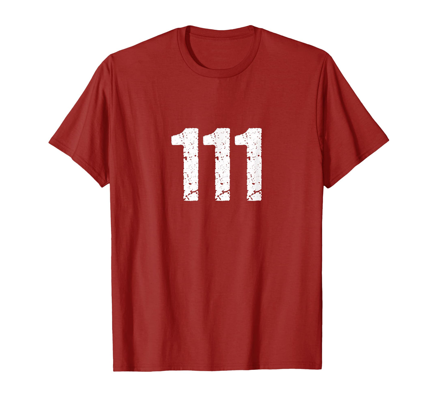 111 Numerology Spiritual Personal Number 111 Angel Number T-Shirt