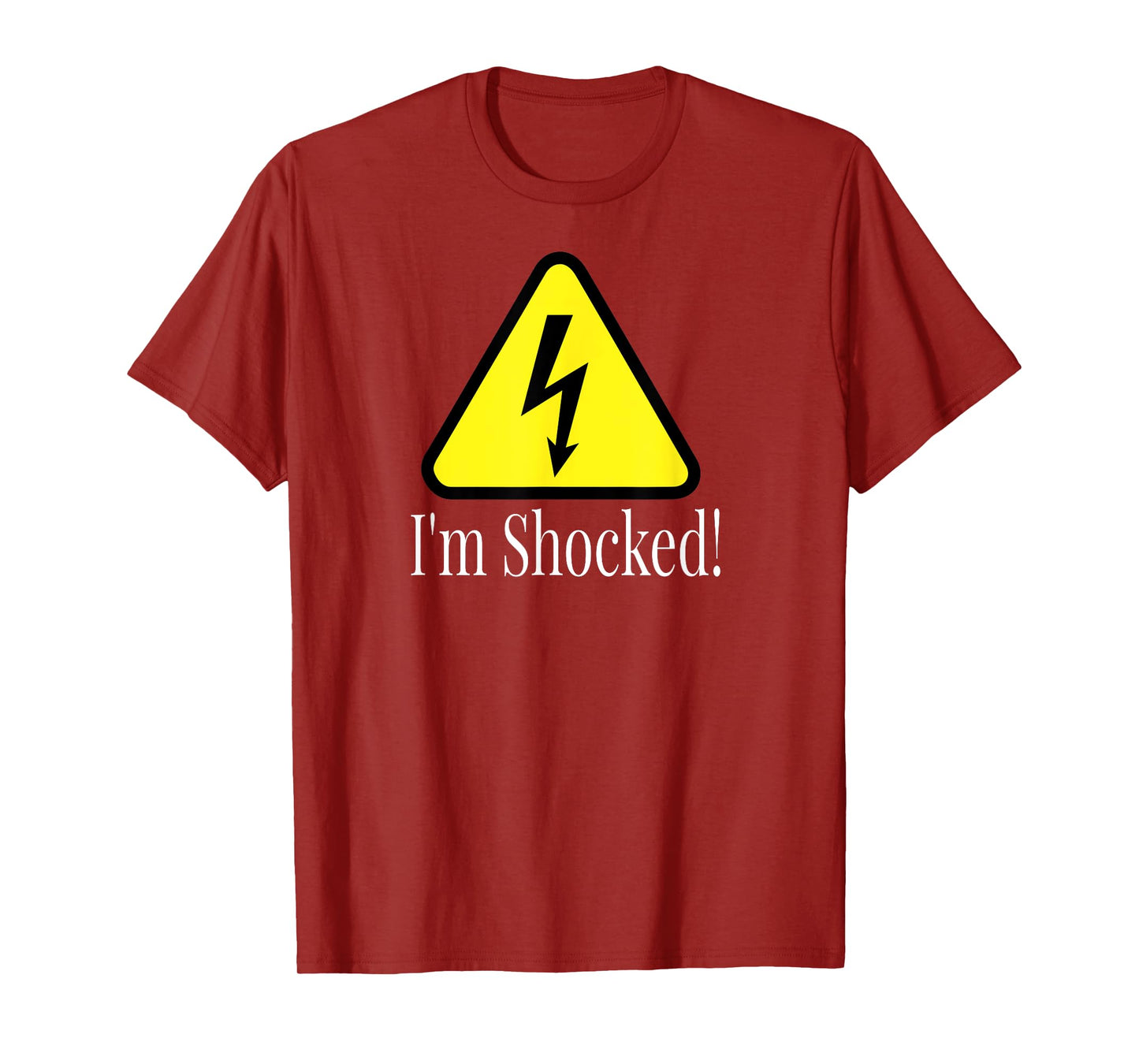 I'm Shocked! Electrical Sign Lightning T-Shirt