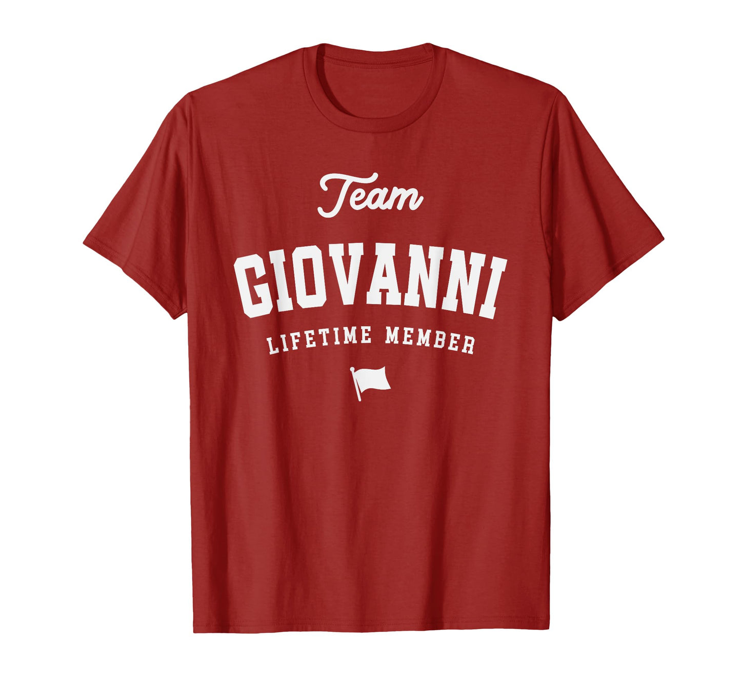 Team Giovanni Lifetime Member Funny Name Giovanni T-Shirt