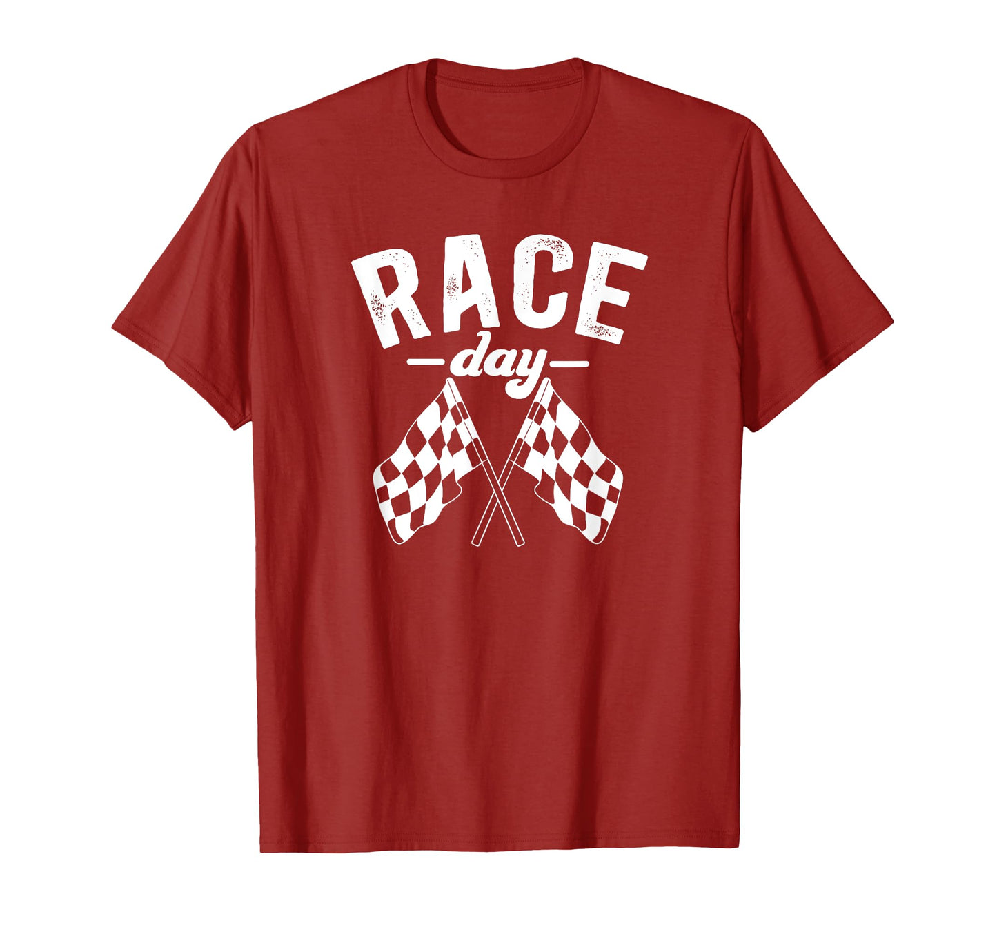 Car Race Day Checkered Flag Race Days Car Racing Day T-Shirt
