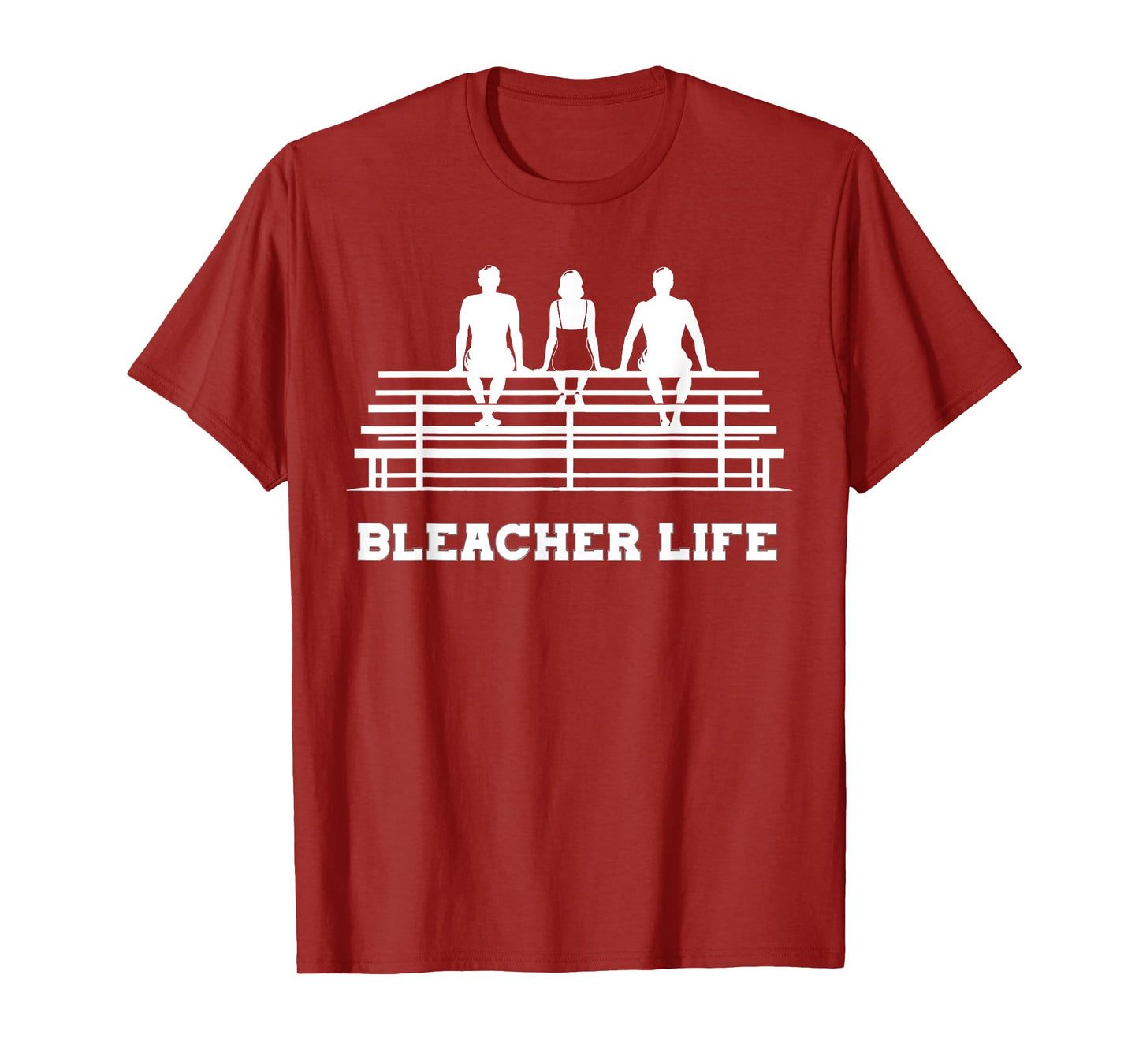 Bleacher Life Mom Of Swimmer Mother Life Bleachers Swim Meet T-Shirt