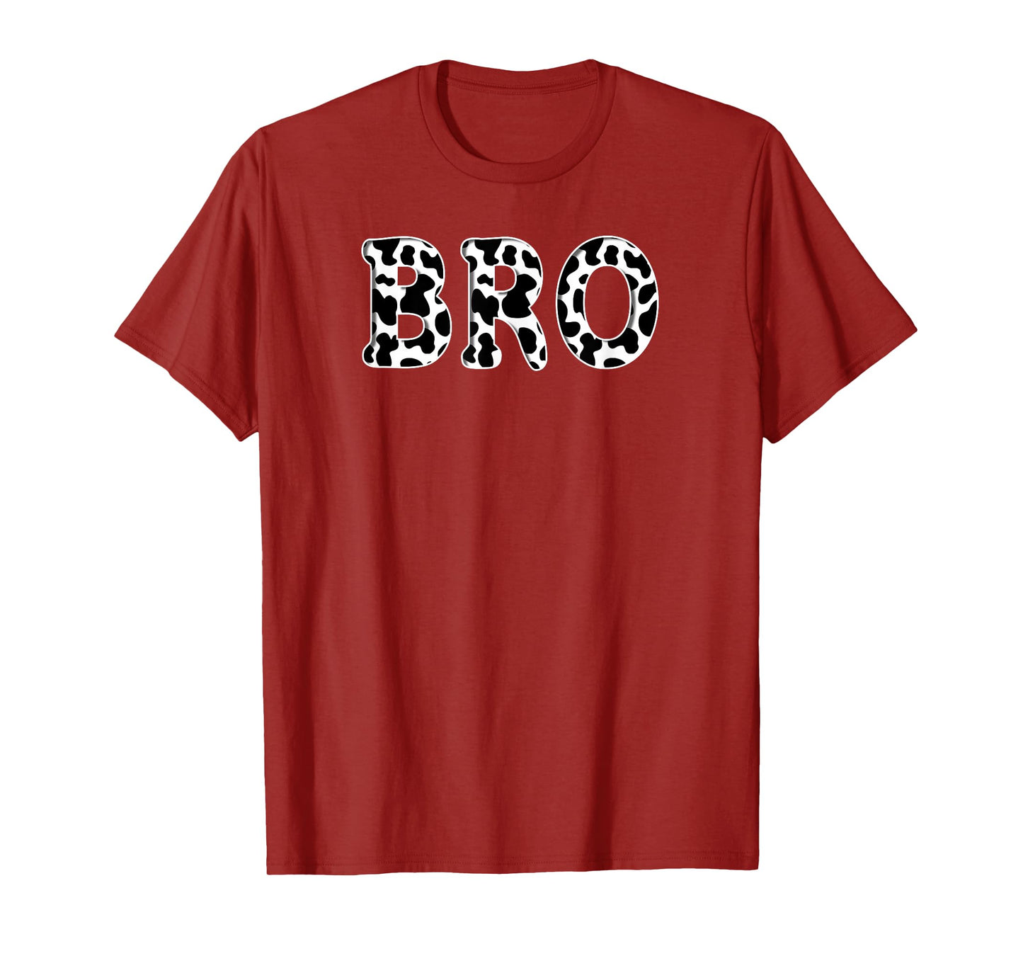 Cow Bro Birthday Family Matching Girl Boy Farm Birthday T-Shirt