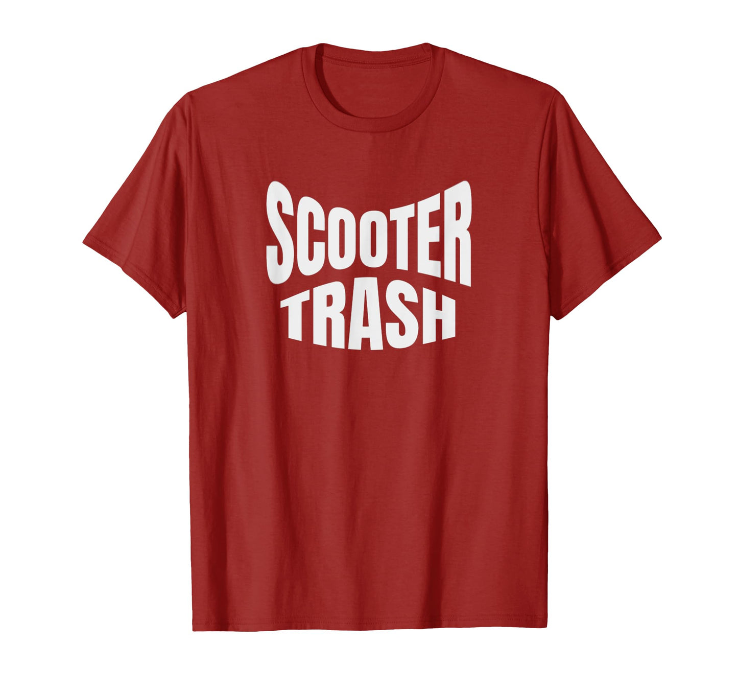 Scooter Trash Funny Motorcycle Riders T-Shirt