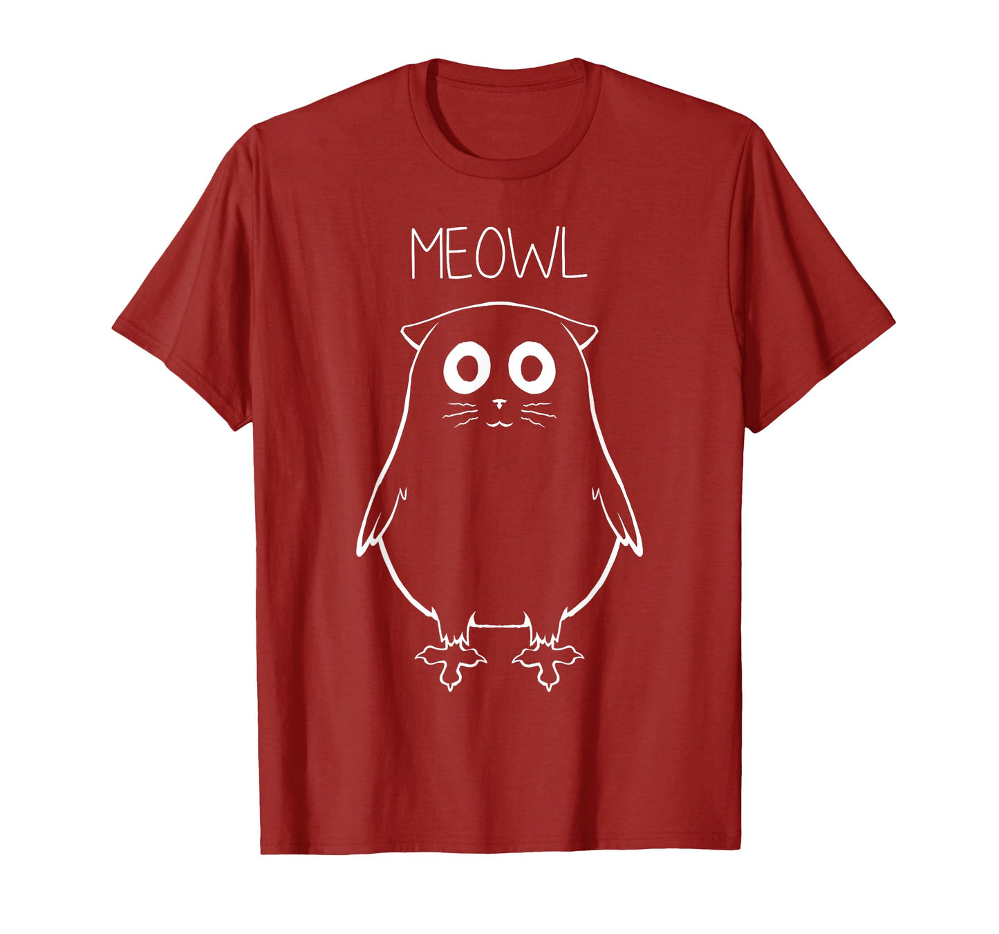 Meowl funny T-Shirt