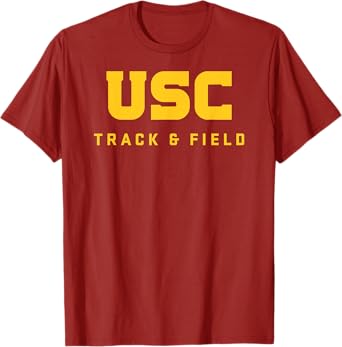 USC Trojans Track & Field Icon Team Color T-Shirt