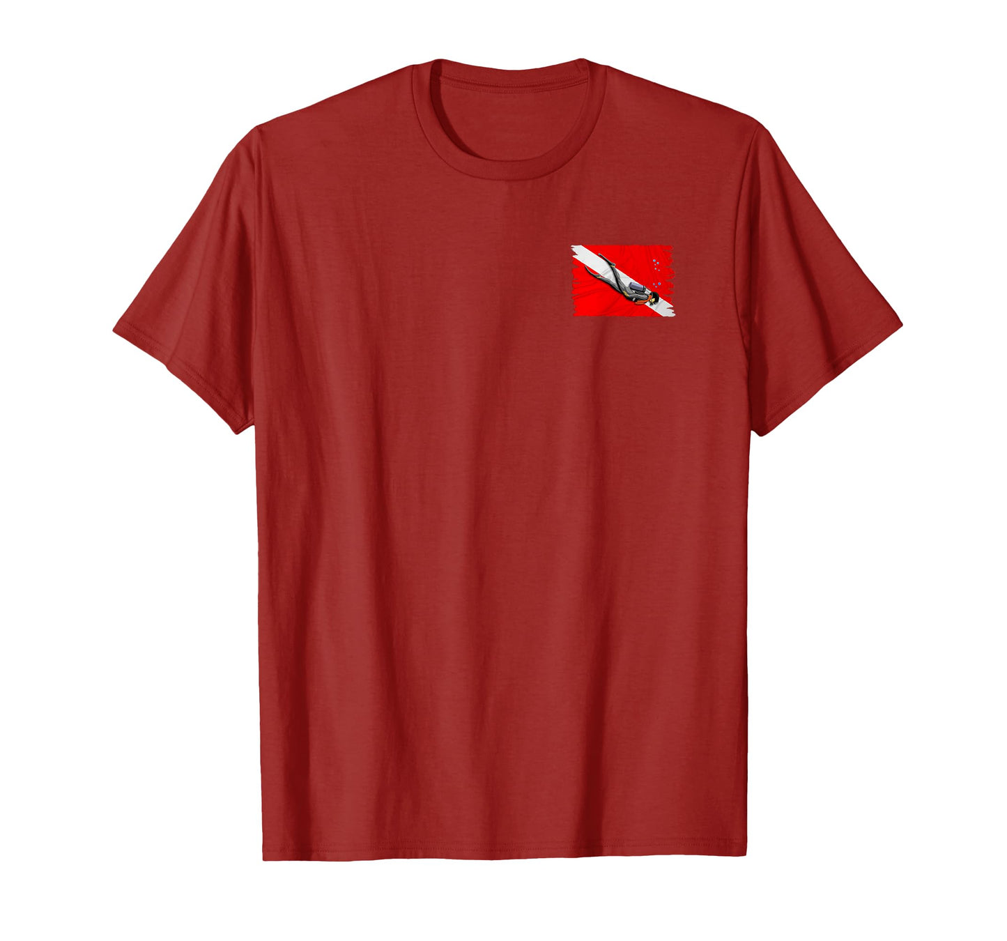 SCUBA DIVE Jamaica Diving Snorkeling 2-Sided T-Shirt