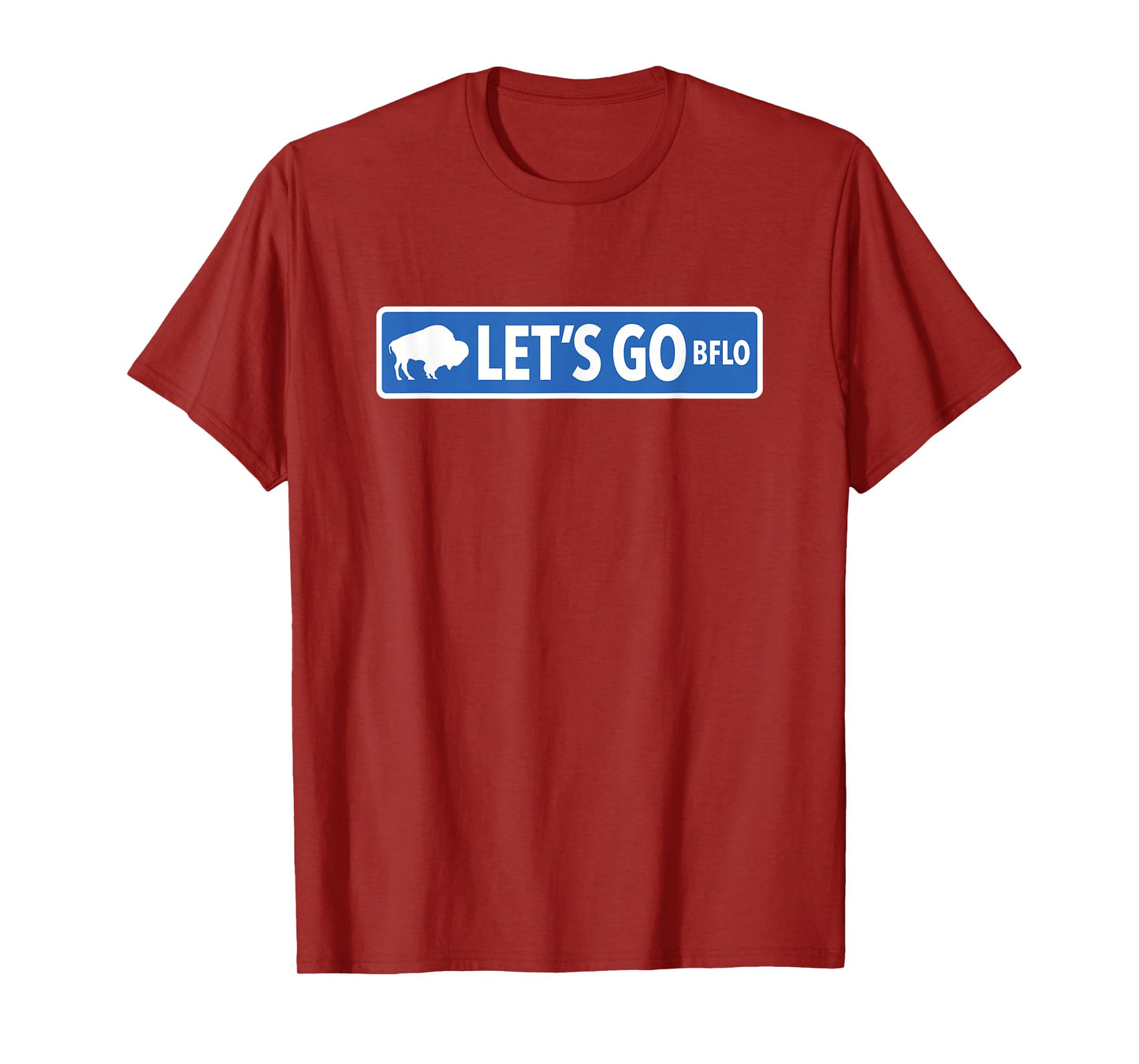 LET'S GO street sign Buffalo NY city Buffalonian 716 classic T-Shirt