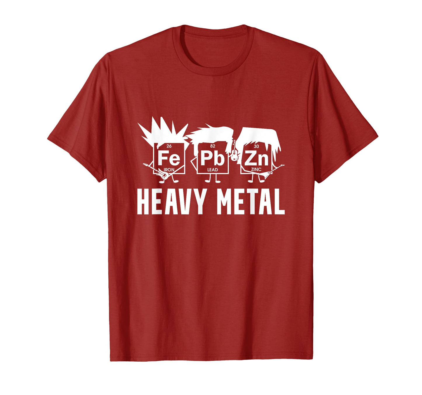 Funny metal Elements metal Music Metal Fan T-Shirt