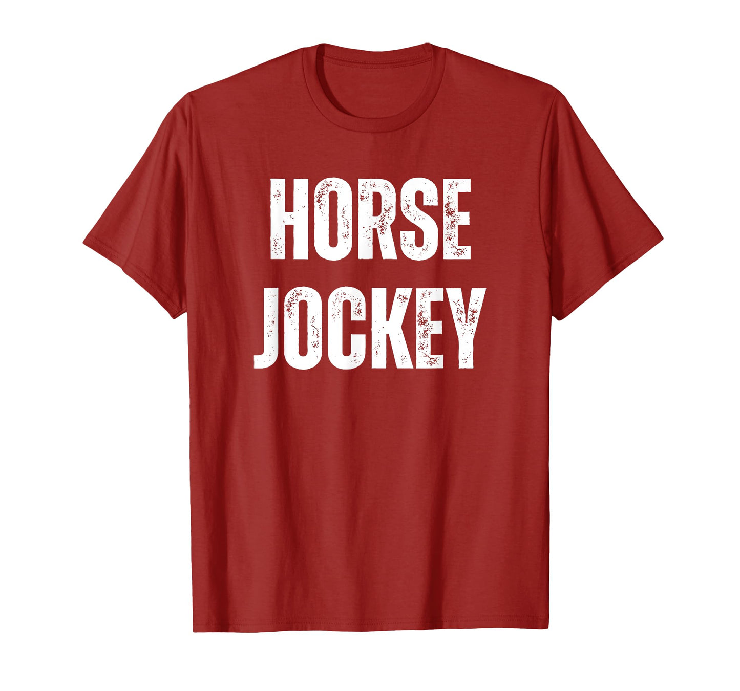 Horse Jockey Vintage Imagination Role Play Funny DIY Costume T-Shirt