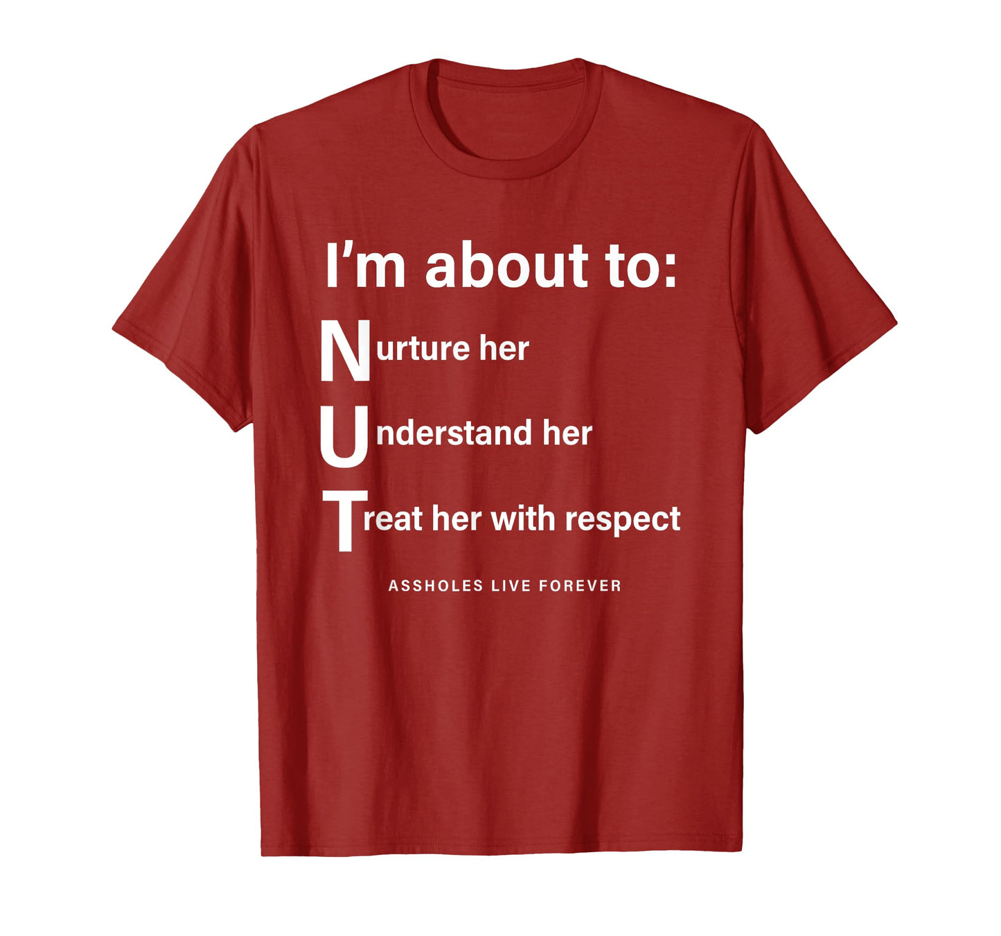 I’m About To NUT Assholes Live Forever T-Shirt