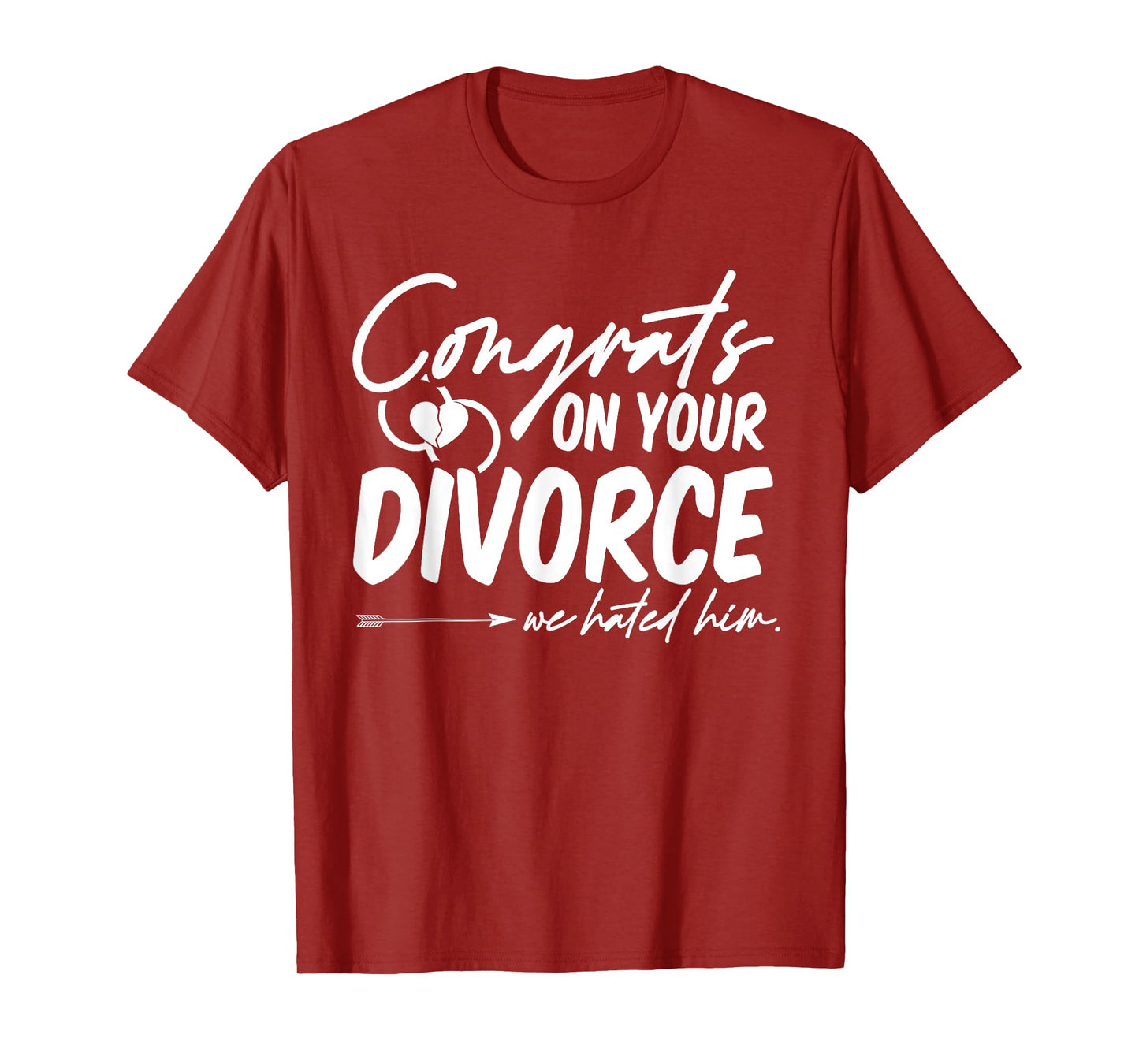 Divorcee Funny Divorce Support Ex-Wife Ex-Husband Sarcastic T-Shirt