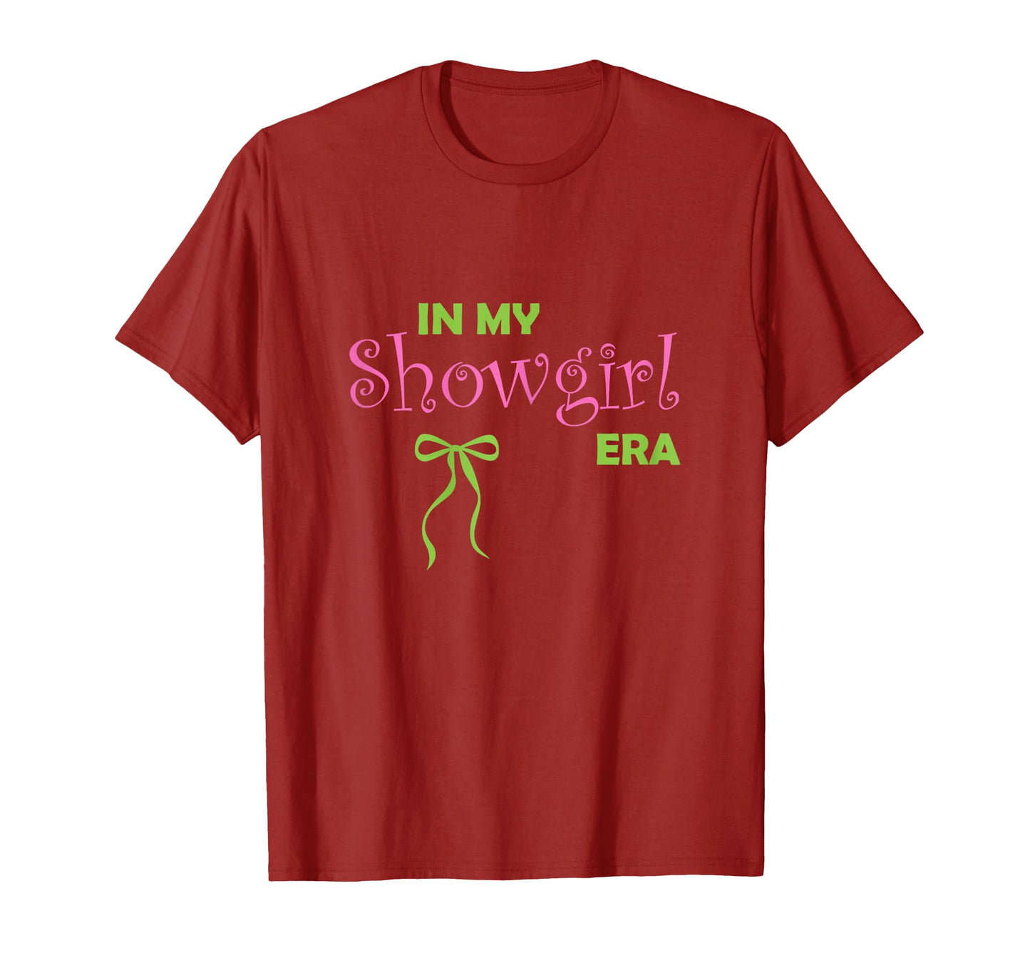 in My Showgirl Era Groovy Life of A Showghoul Halloween Girl T-Shirt