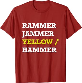 Rammer Jammer Yellow Hammer T Shirt
