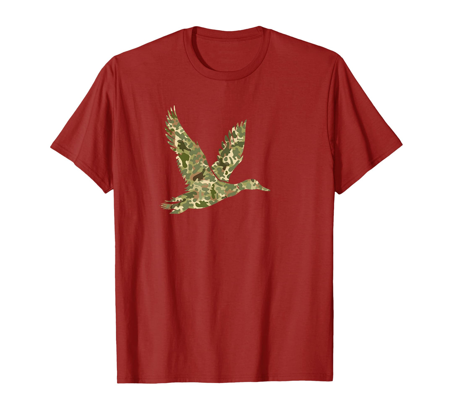 Southern Hunting Tee | Vintage Duck Camo Gifts for Men T-Shirt
