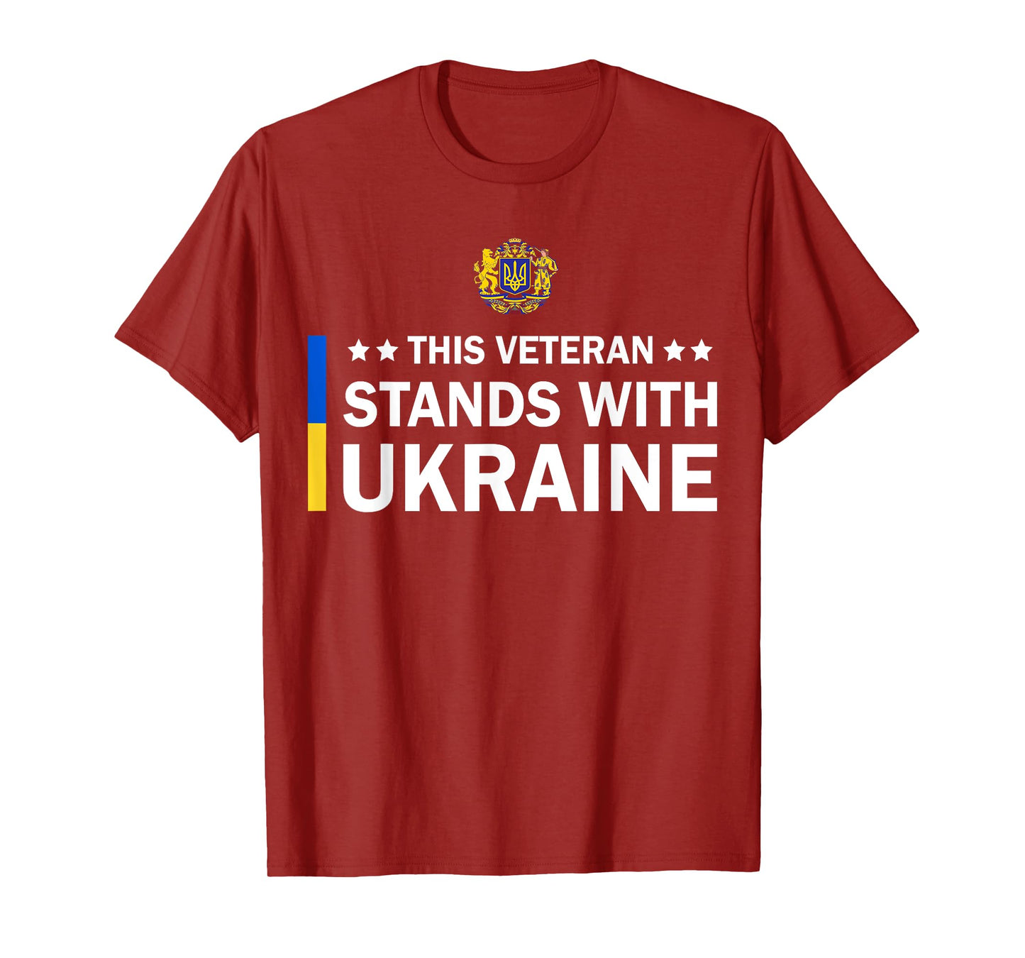 This Veteran Stands With Ukraine T-Shirt