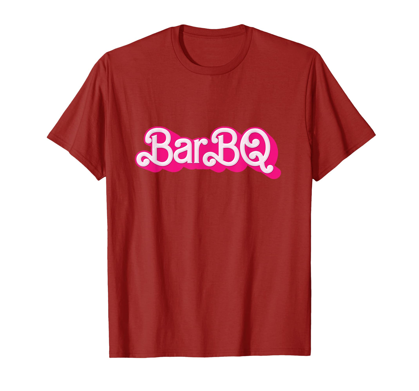 BarBQ Pink Retro Funny Barbecue Classic Girl Grilling Gear T-Shirt