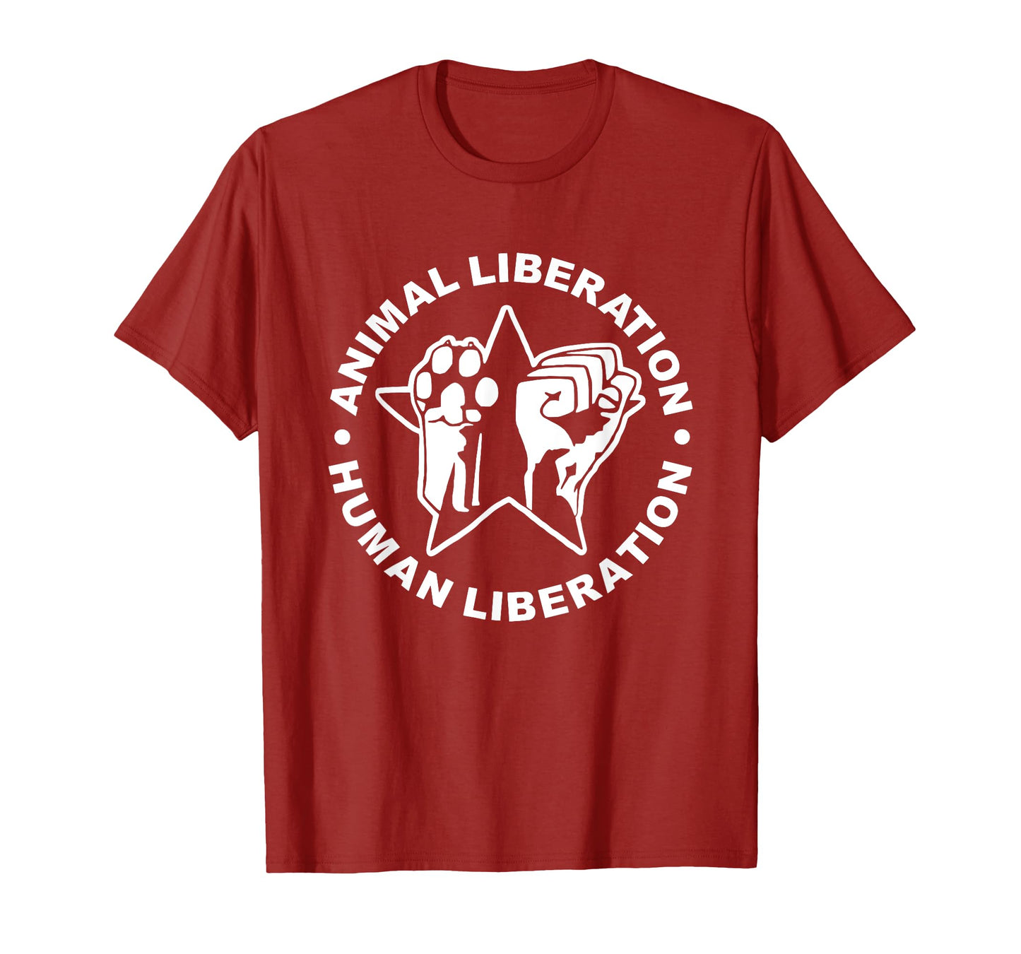 Animal Liberation Human Liberation Animal Rights T-Shirt