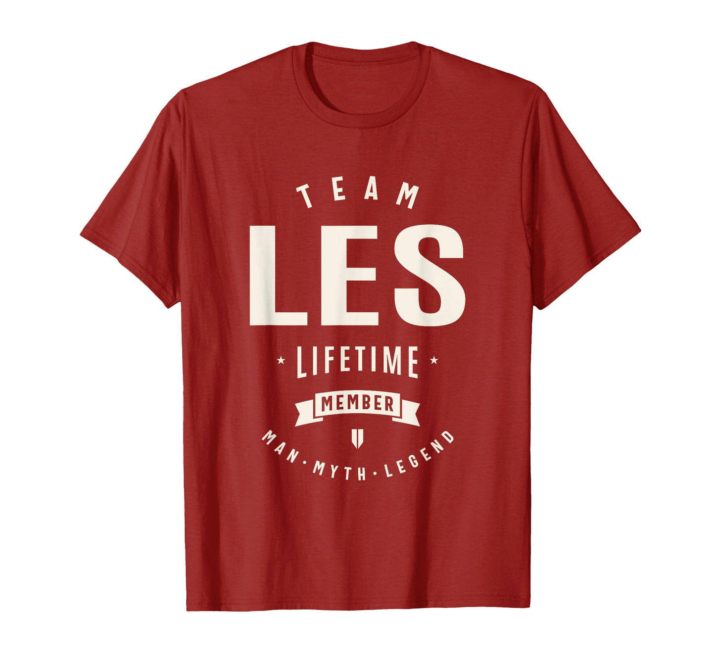 Team Les Lifetime Member Funny Name Les T-Shirt