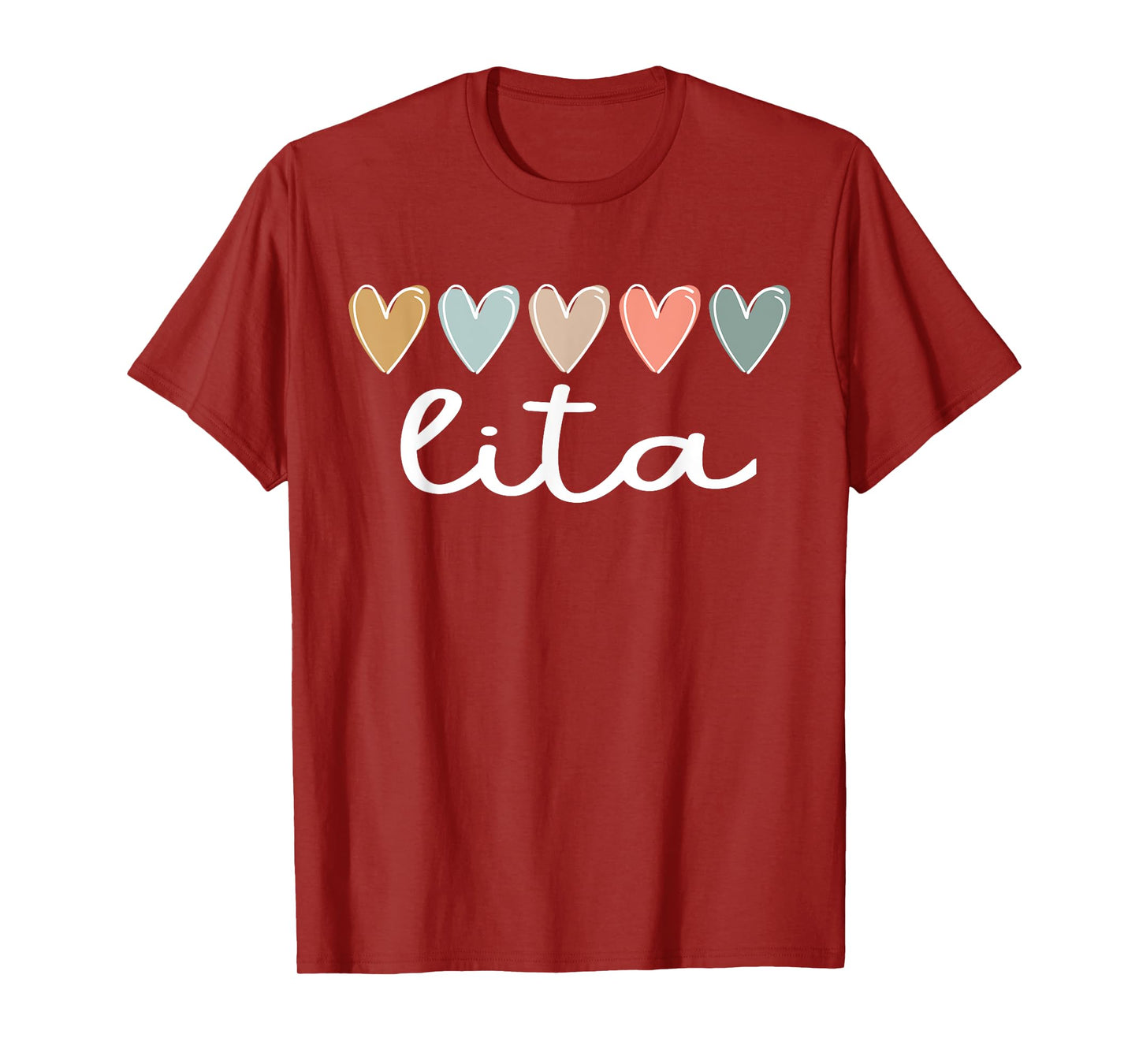 Lita Hearts Lita Grandma Lita Grandmother T-Shirt