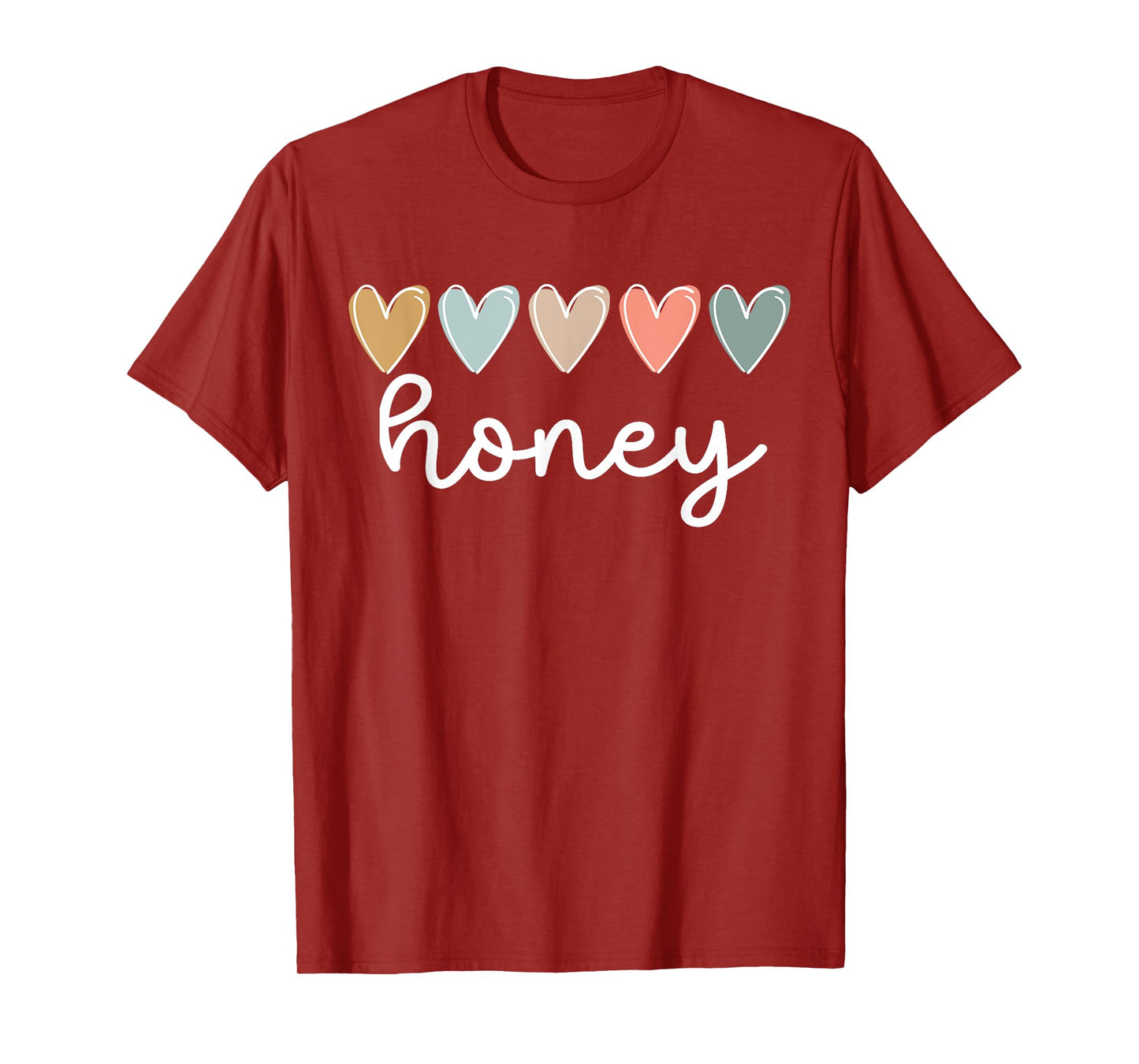 Honey Grandma Hearts Honey Grandmother T-Shirt