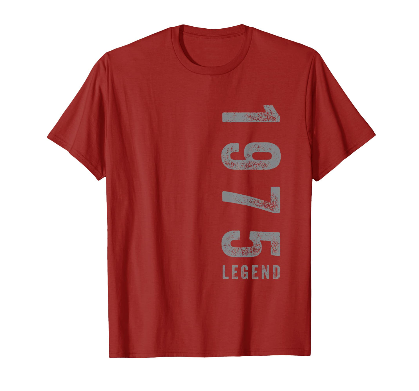 50th Birthday 1975 Legend Vintage Fiftieth B Day Idea T-Shirt