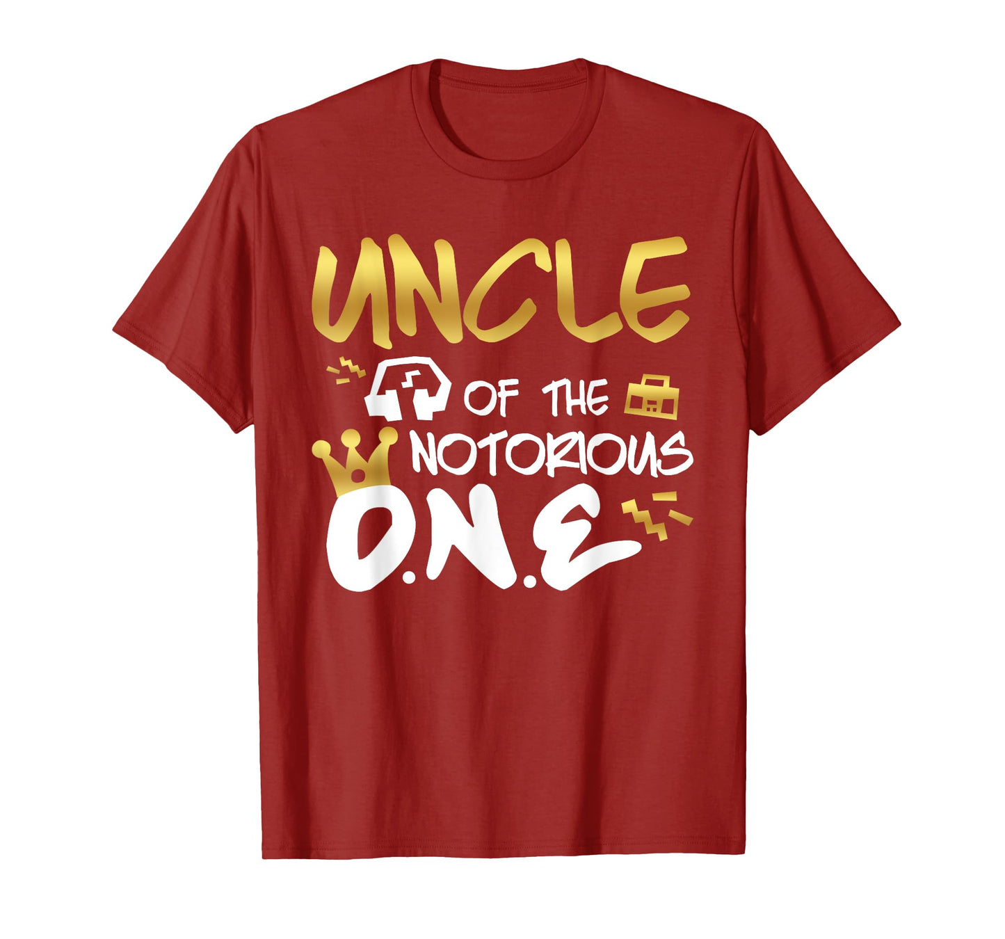 Uncle Of The Notorious One Old School 1st Hip Hop Birthday T-Shirt