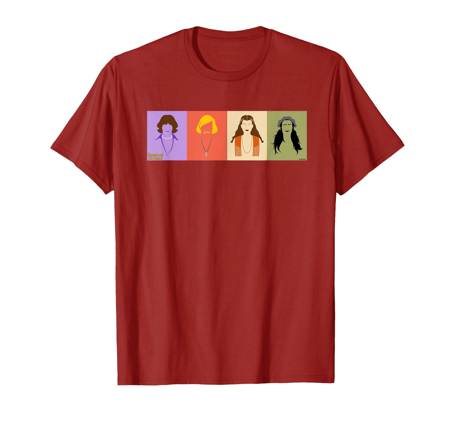 Dazed and Confused Block Portrait Line Up T-Shirt