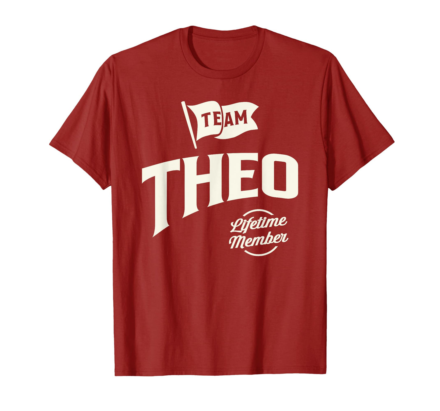 Team Theo Lifetime Member Funny Name Theo T-Shirt