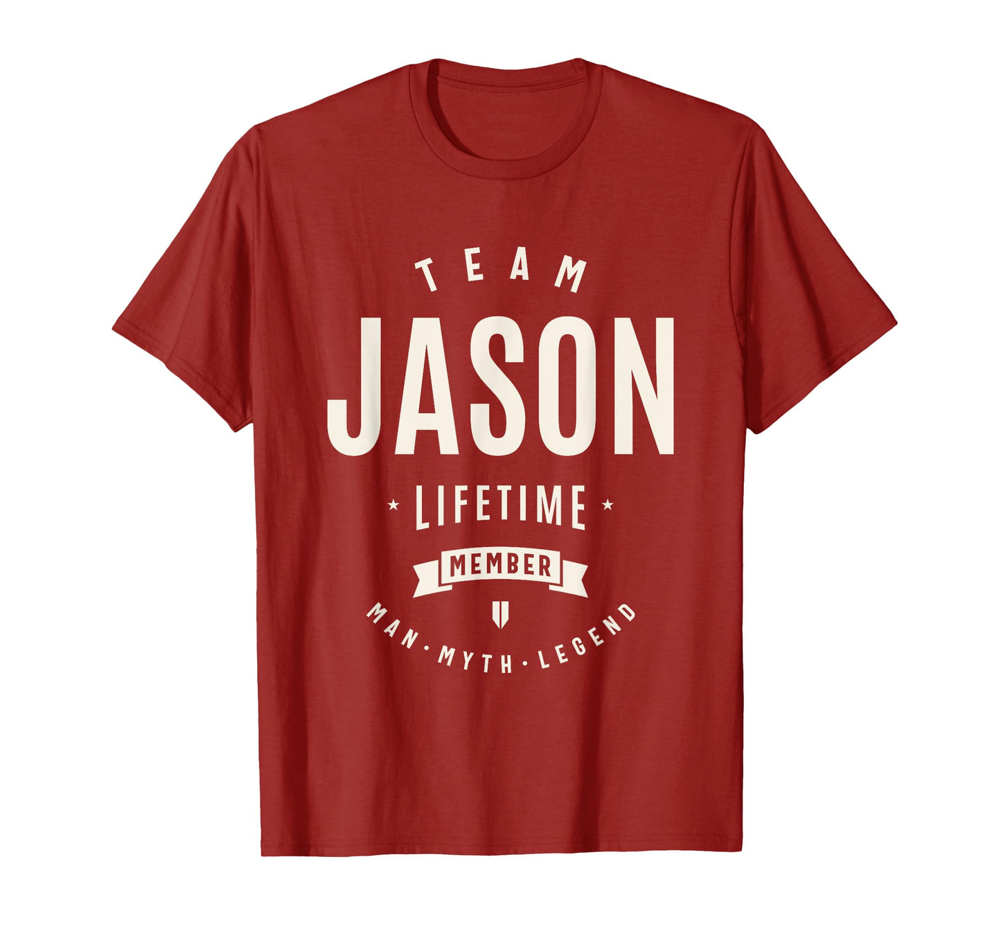 Team Jason Lifetime Member Funny Name Jason T-Shirt